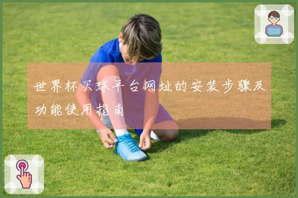 世界杯买球平台网址的安装步骤及功能使用指南